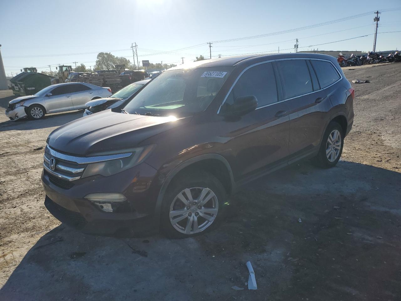 2016 Honda Pilot Lx - zdjęcie główne