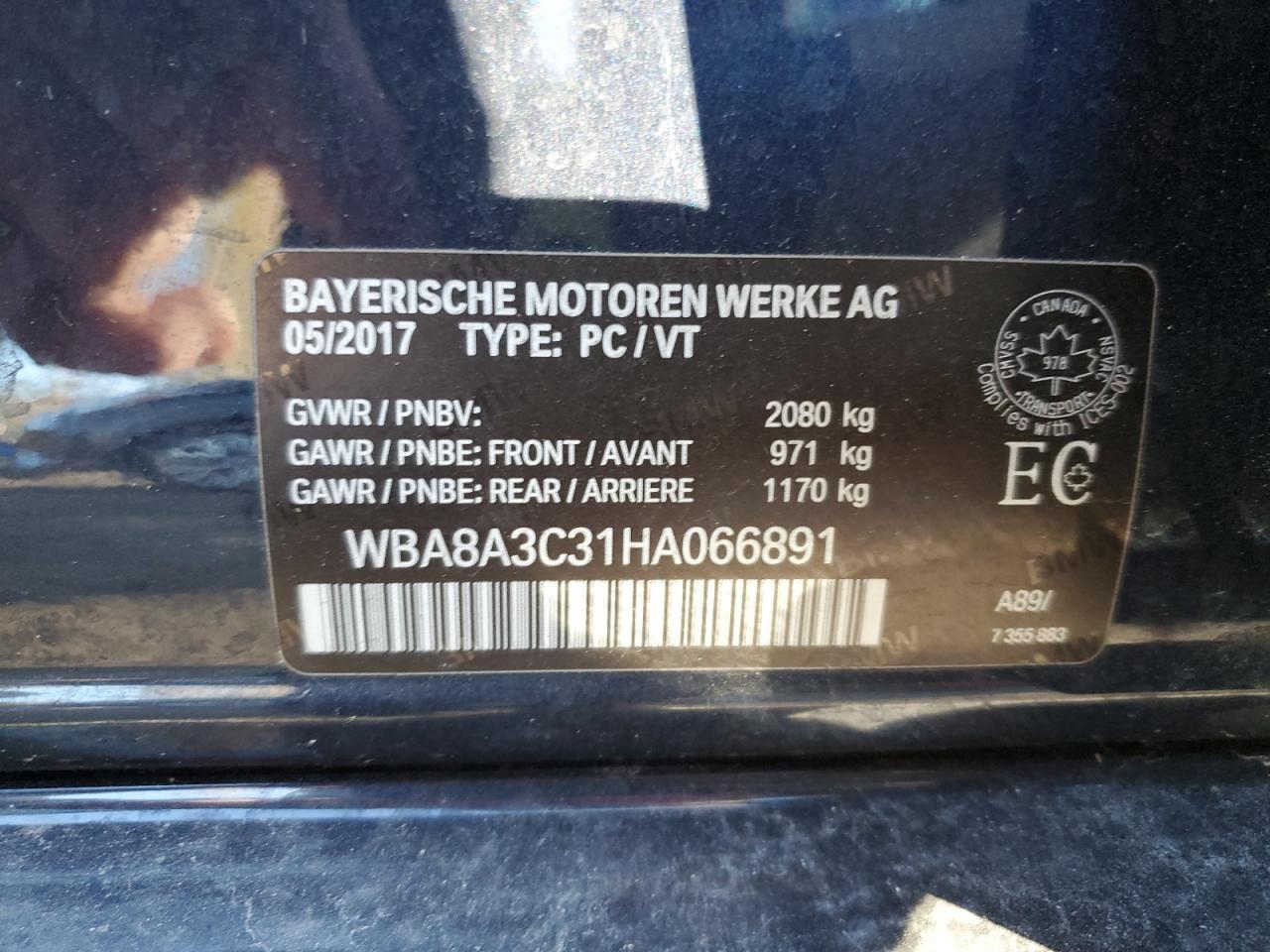 2017 BMW 320 Xi - zdjęcie 12