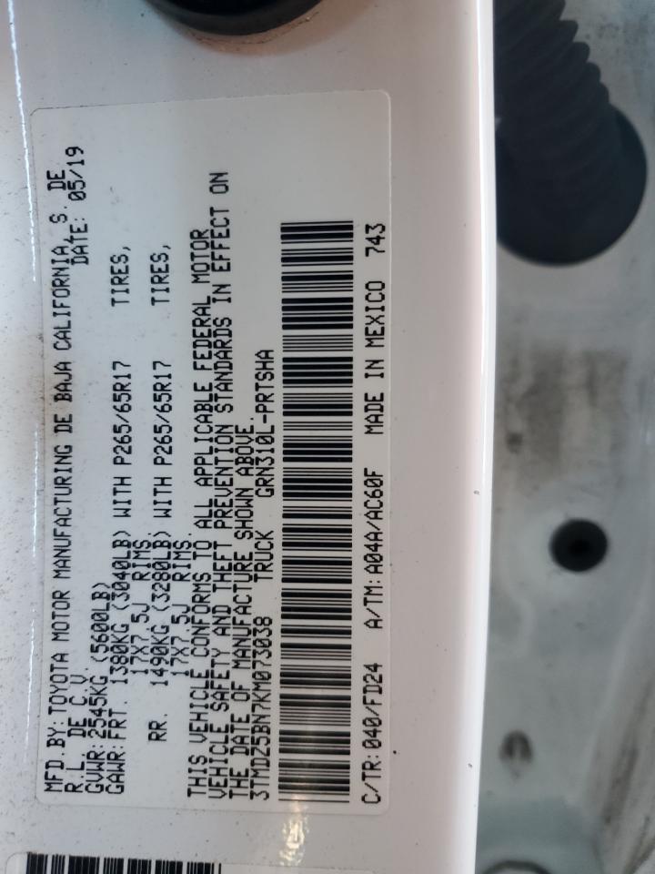 2019 Toyota Tacoma - zdjęcie 13