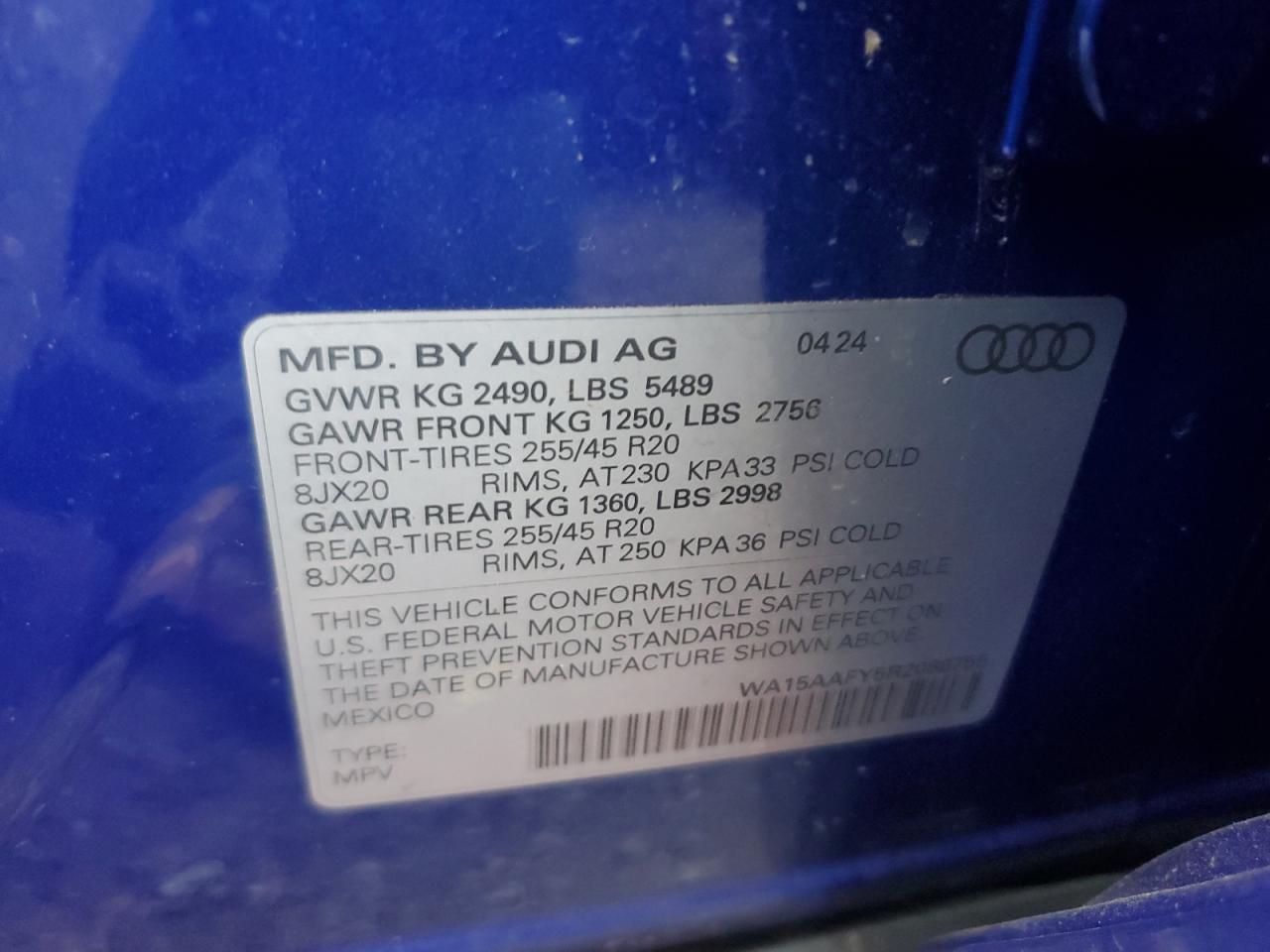 2024 Audi Q5 - zdjęcie 13