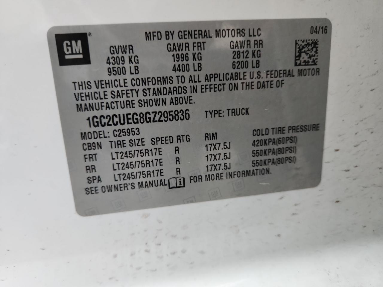 2016 Chevrolet Silverado C2500 Heavy Duty - zdjęcie 12