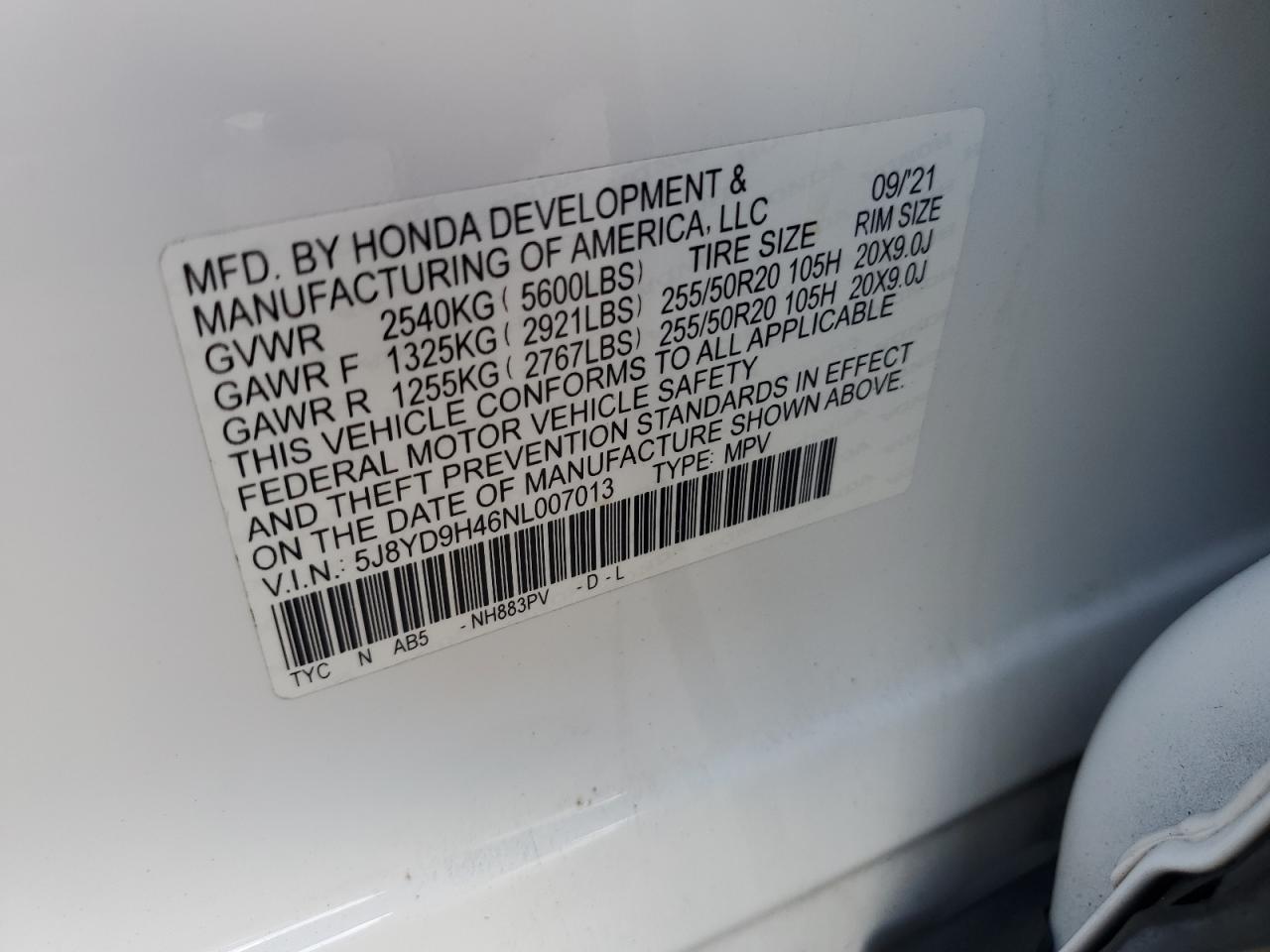 2022 Acura MDX - zdjęcie 14
