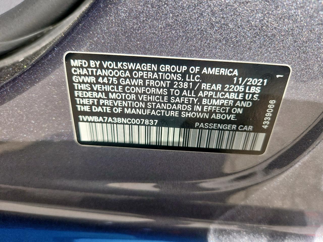 2022 Volkswagen Passat Limited Edition - zdjęcie 13