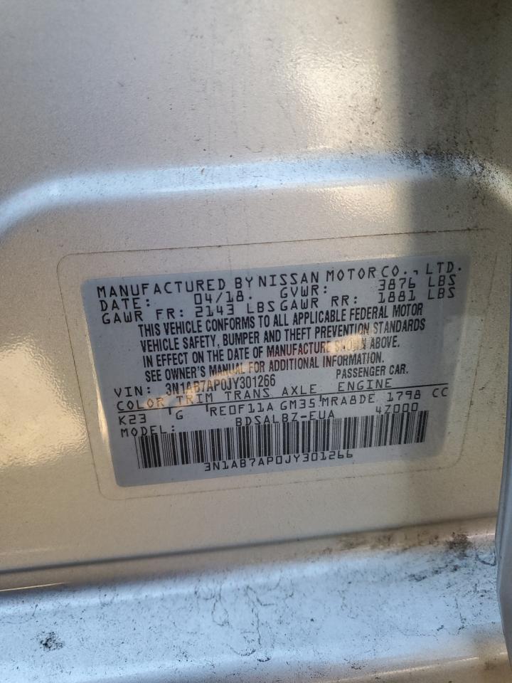 2018 Nissan Sentra S - zdjęcie 12