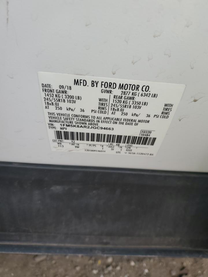 2018 Ford Explorer Police Interceptor - zdjęcie 12