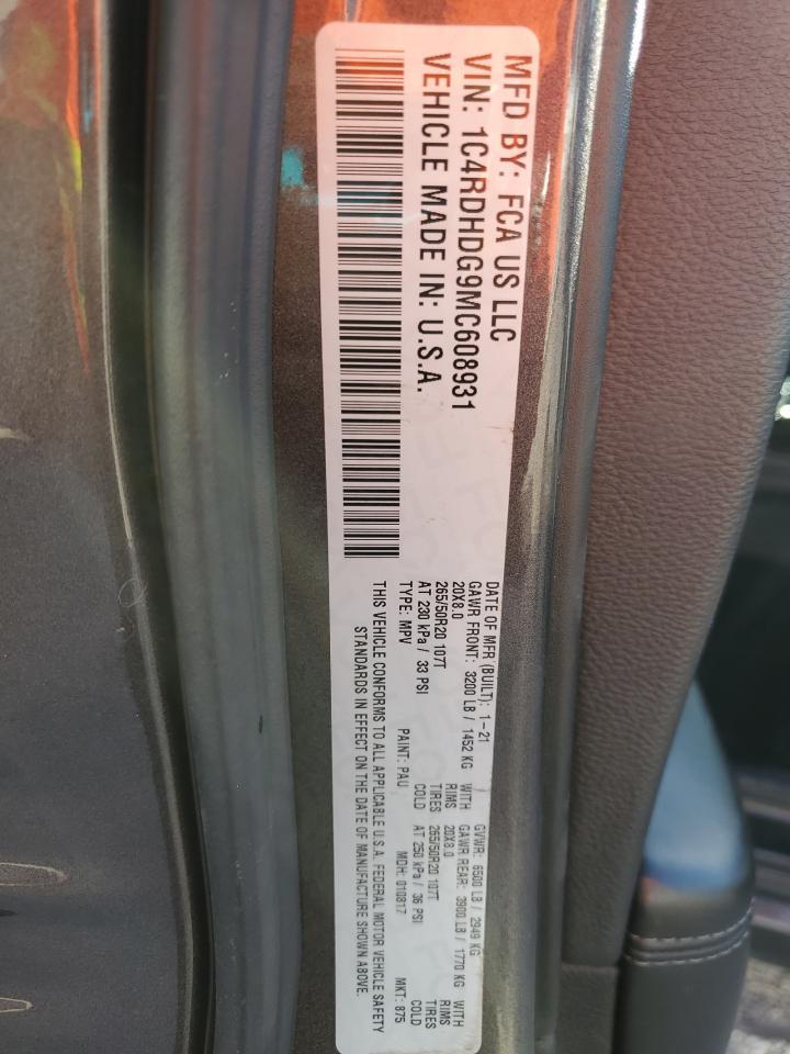 2021 Dodge Durango - zdjęcie 14