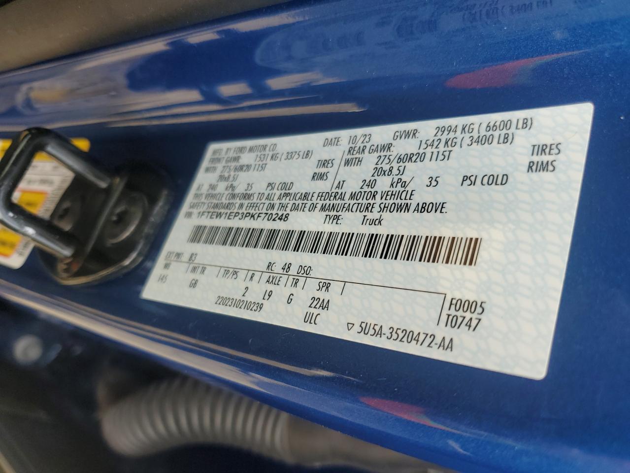 2023 Ford F-150 - zdjęcie 12