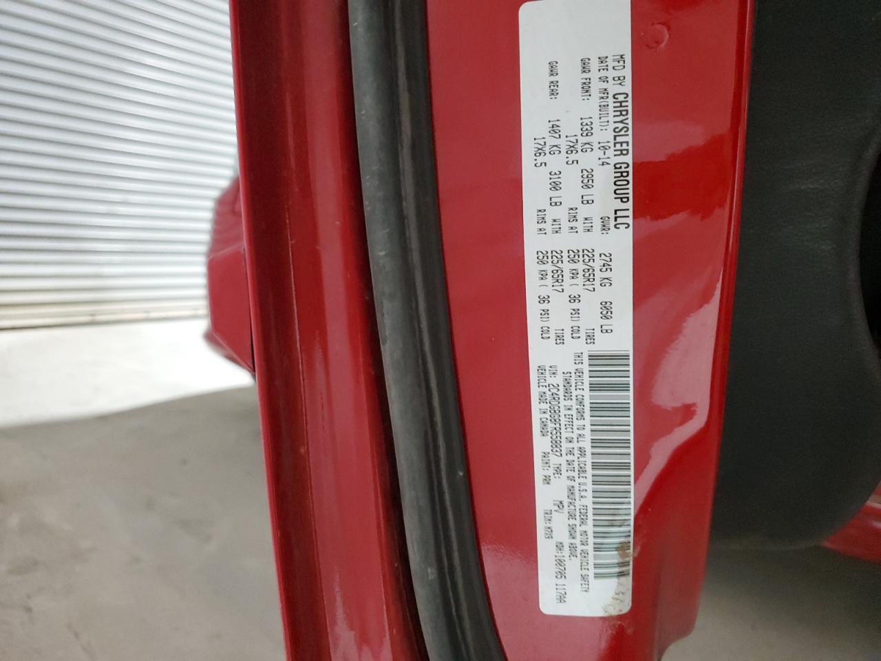 2015 Dodge Grand Caravan Se - zdjęcie 13