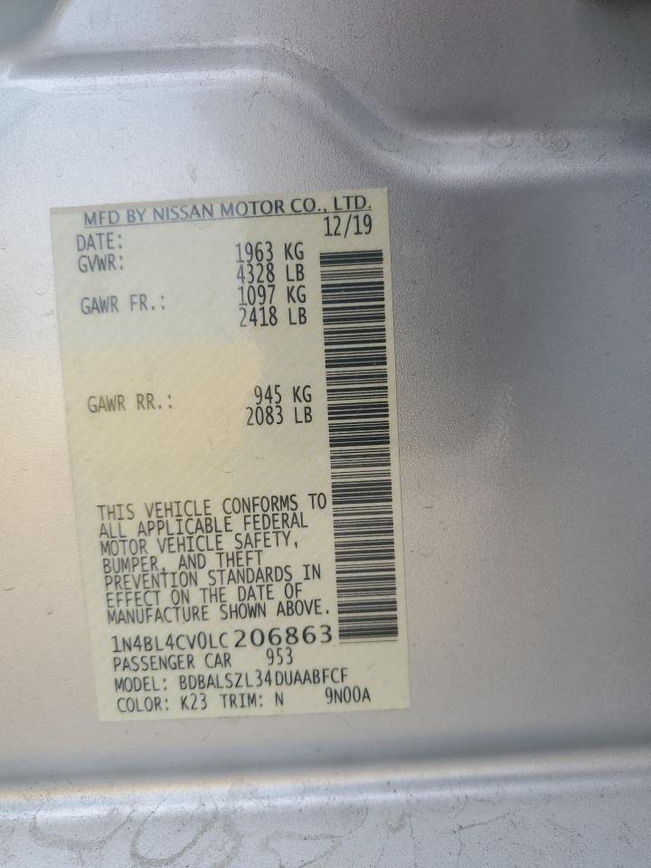 2020 Nissan Altima Sr - zdjęcie 13