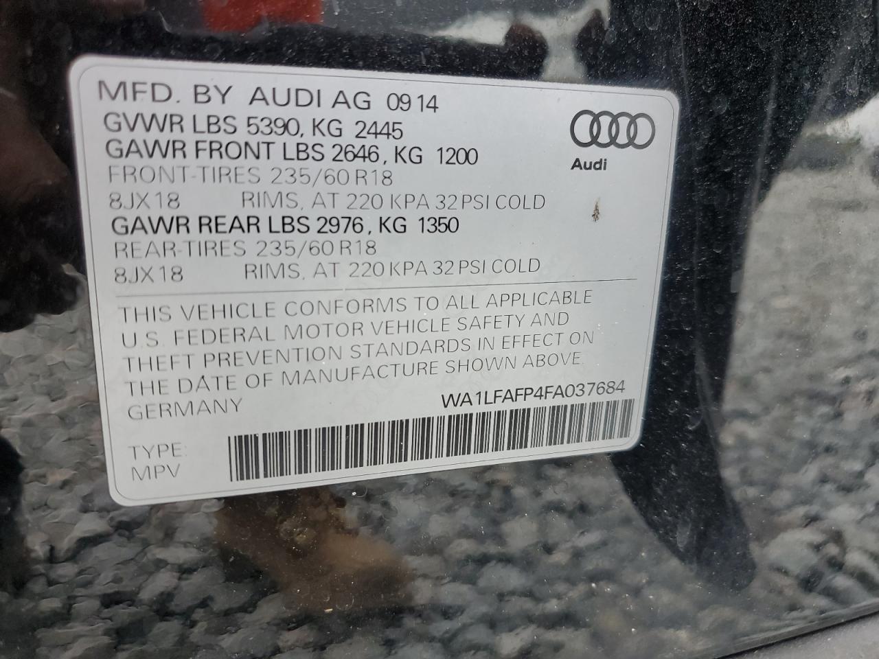 2015 Audi Q5 Premium Plus - zdjęcie 13