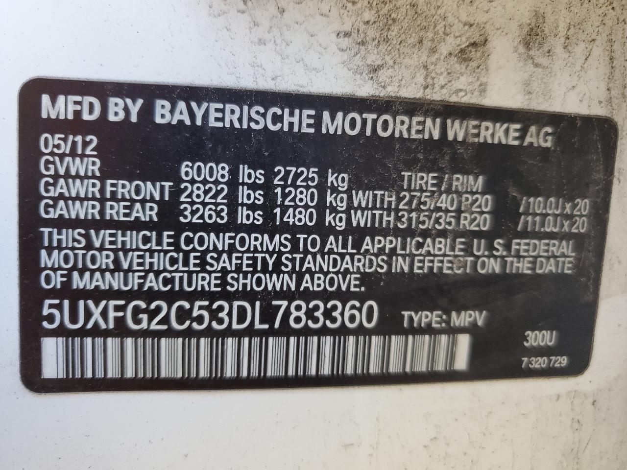 2013 BMW X6 xDrive35I - zdjęcie 13