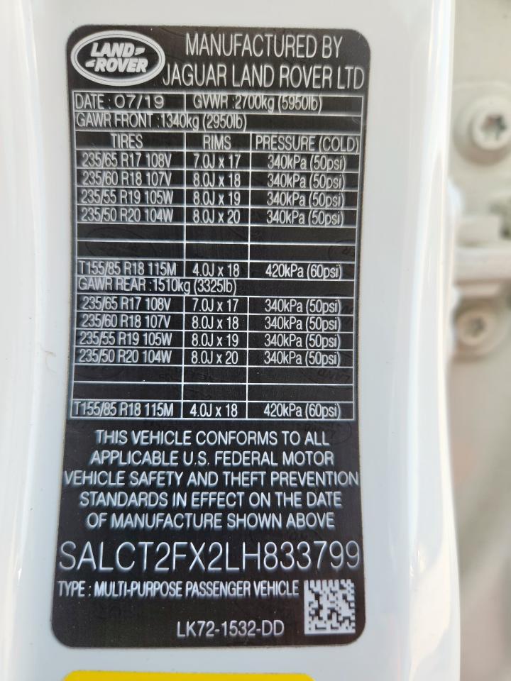 2020 Land Rover Discovery Sport S R-Dynamic - zdjęcie 13