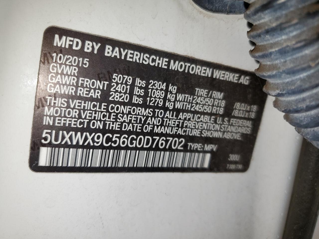 2016 BMW X3 - zdjęcie 13
