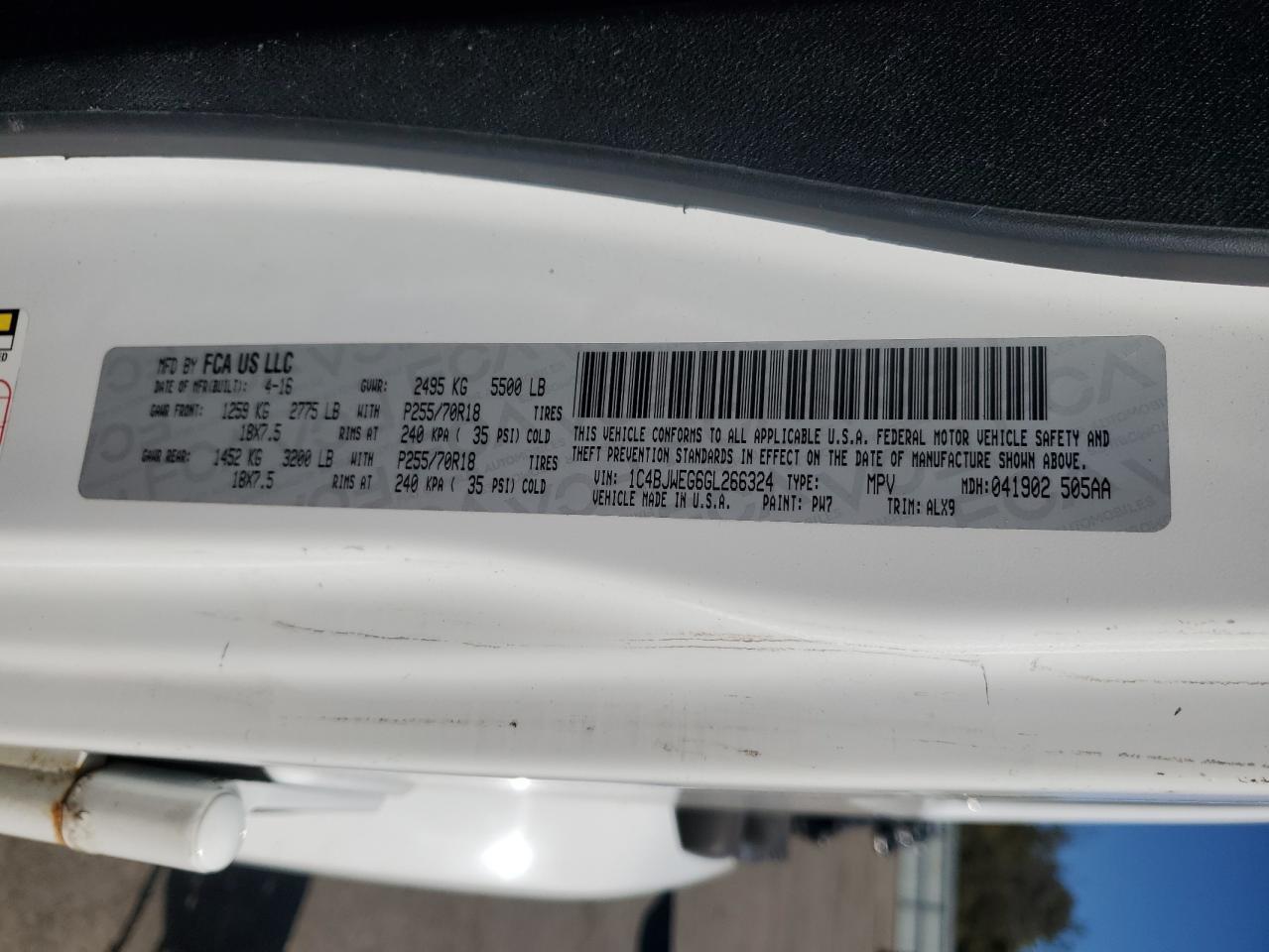 2016 Jeep Wrangler - zdjęcie 13