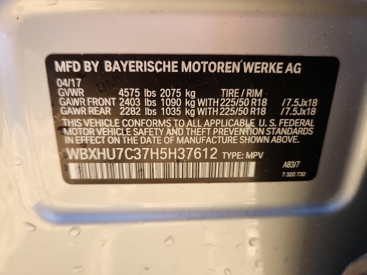 2017 BMW X1 Sdrive28I - zdjęcie 13