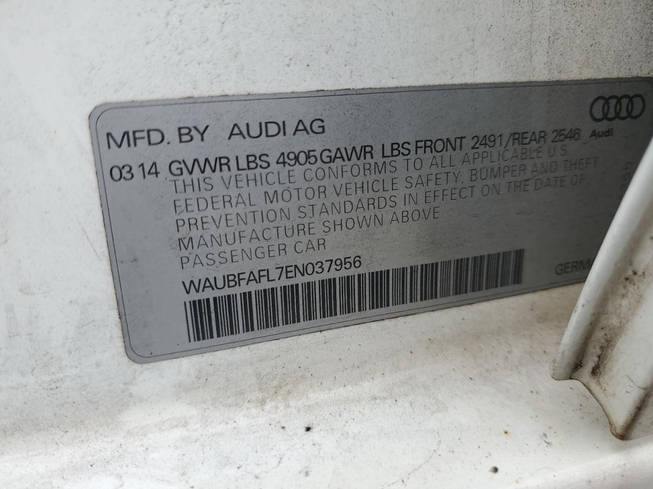 2014 Audi A4 - zdjęcie 12