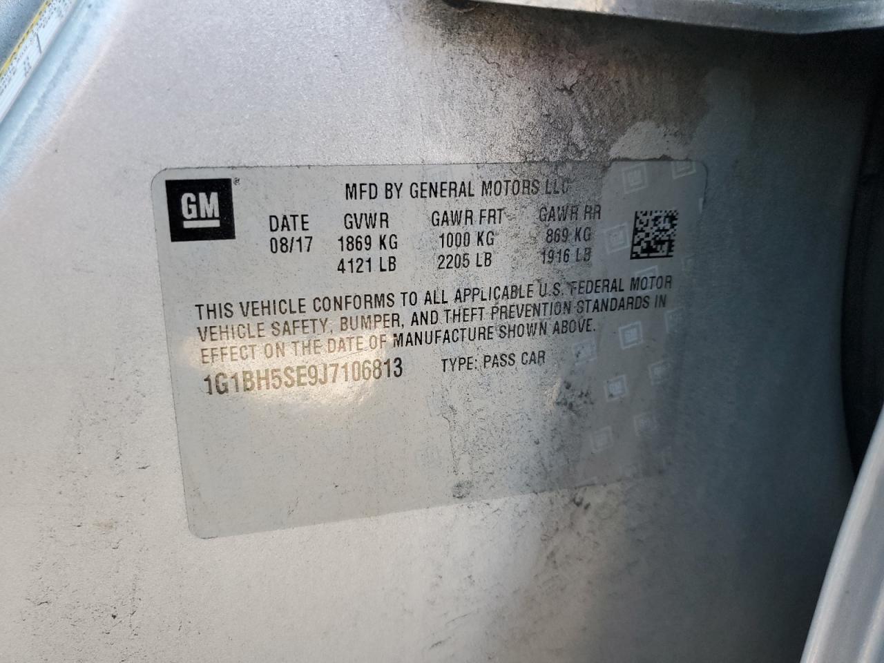 2018 Chevrolet Cruze - zdjęcie 12