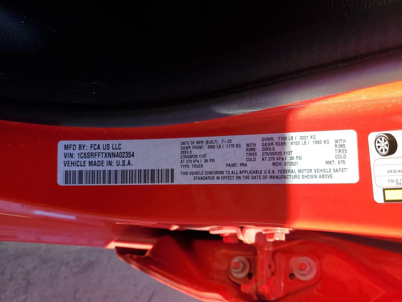 2022 Ram 1500 Big Horn/Lone Star - zdjęcie 12