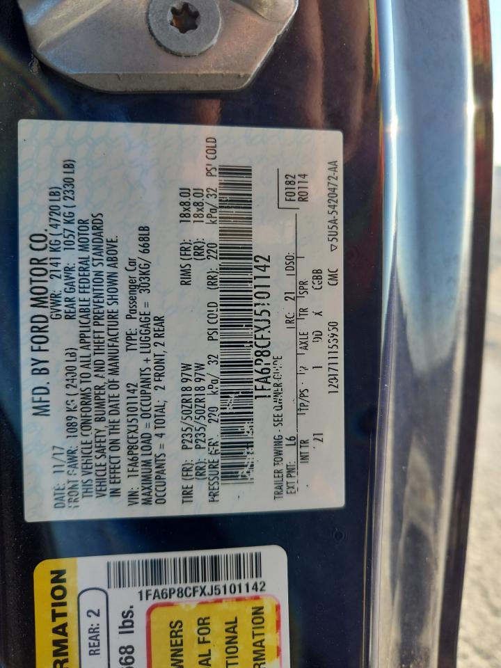 2018 Ford Mustang Gt - zdjęcie 12