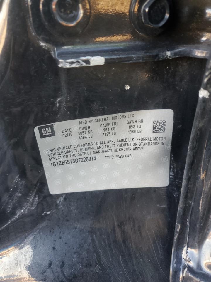 2016 Chevrolet Malibu Lt - zdjęcie 12