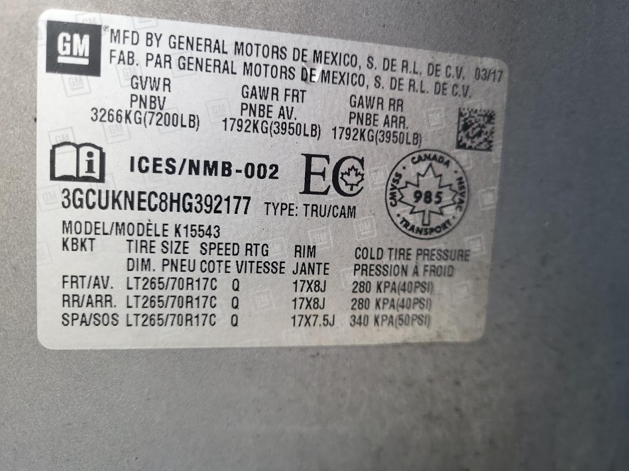 2017 Chevrolet Silverado K1500 - zdjęcie 12