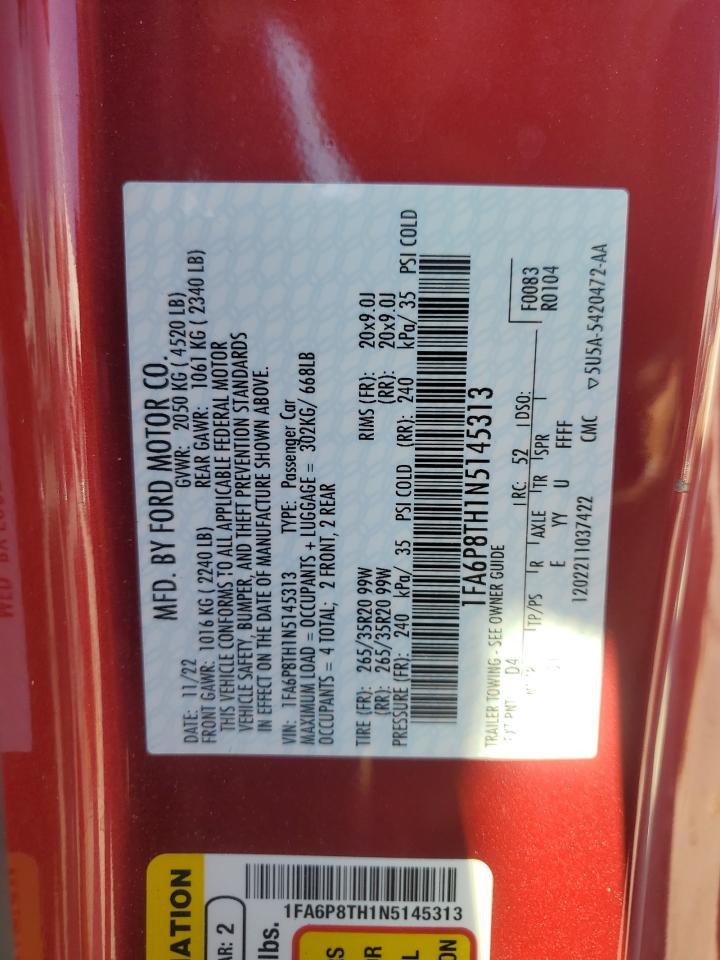 2022 Ford Mustang - zdjęcie 13