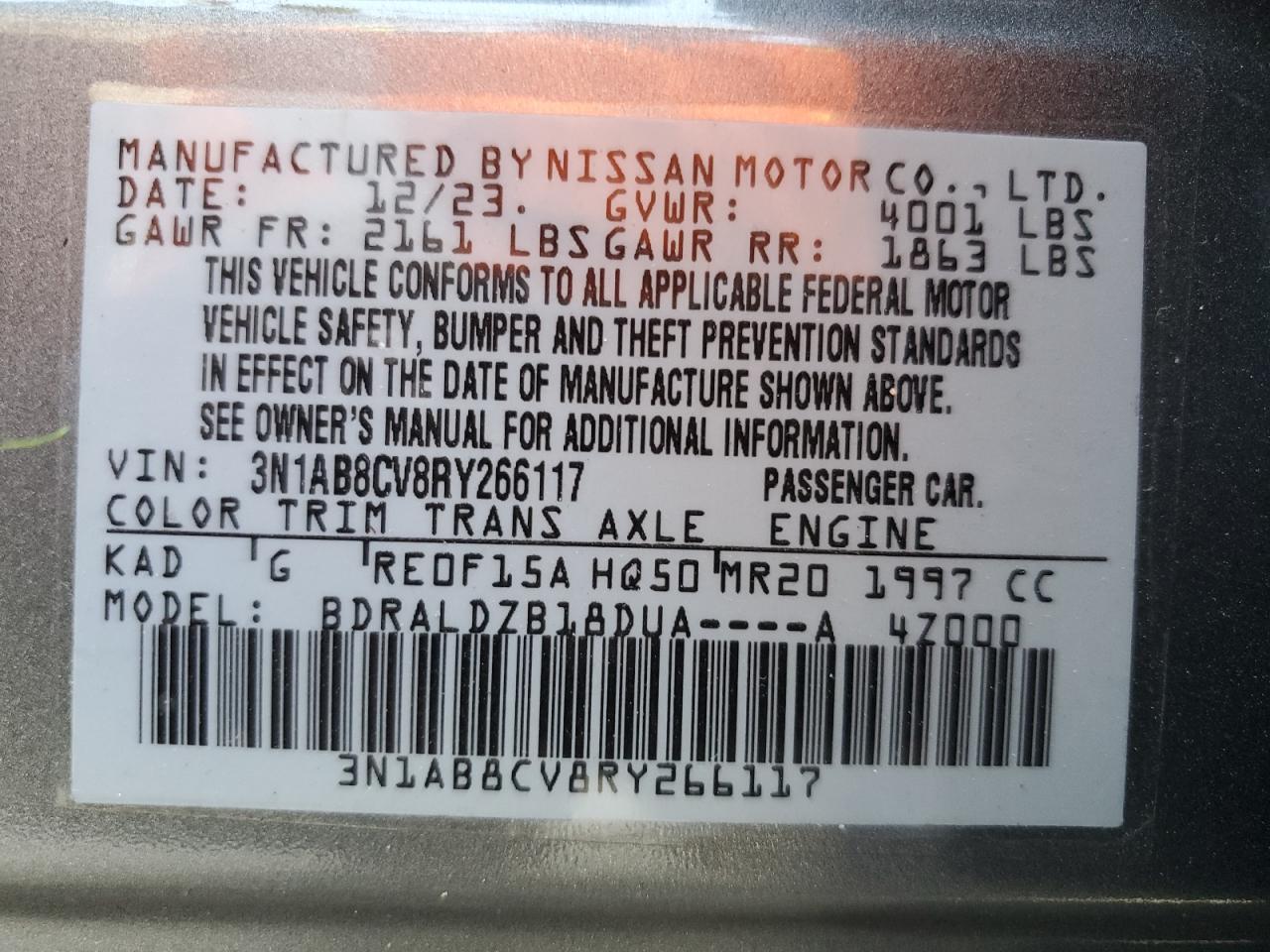 2024 Nissan Sentra - zdjęcie 12