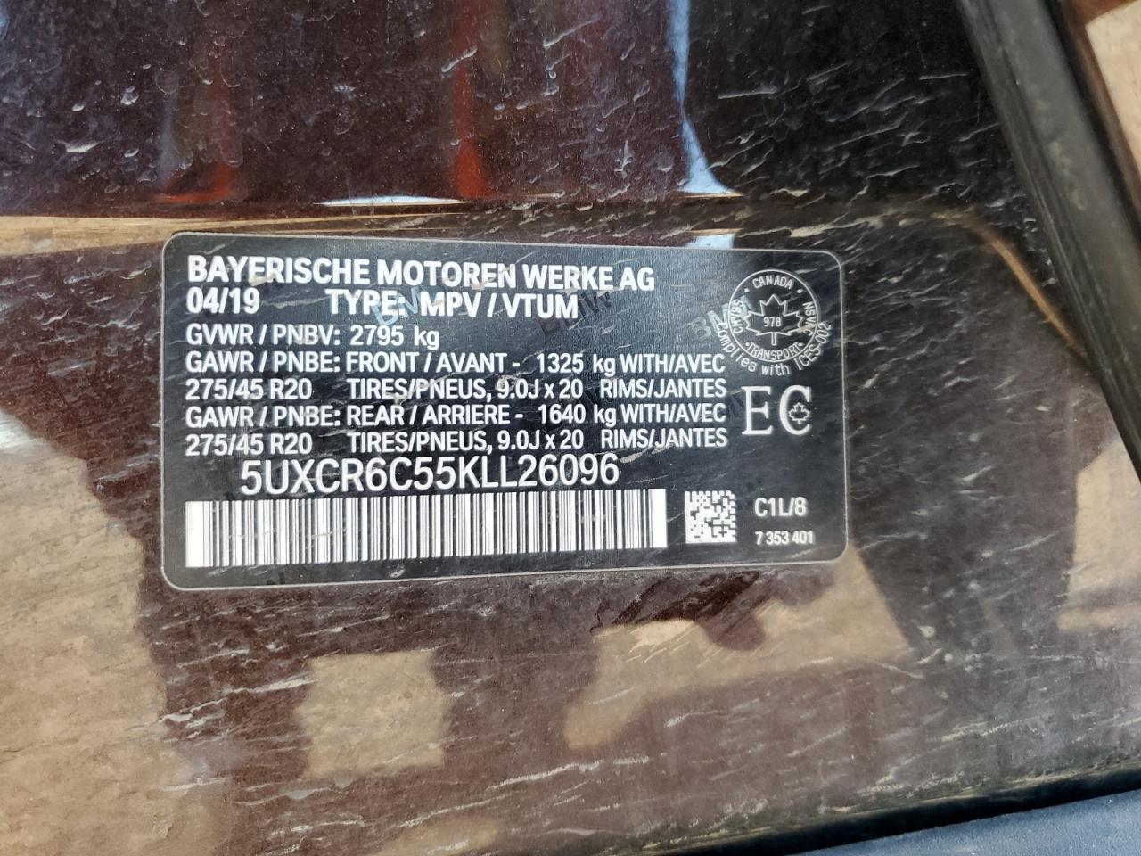 2019 BMW X5 xDrive40I - zdjęcie 13