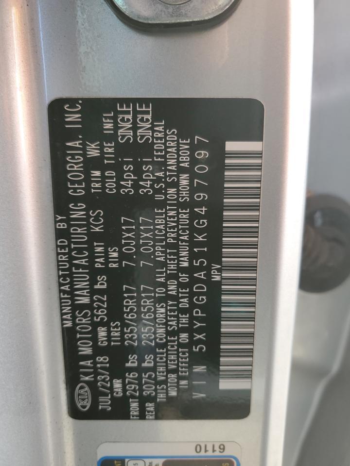 2019 Kia Sorento - zdjęcie 13