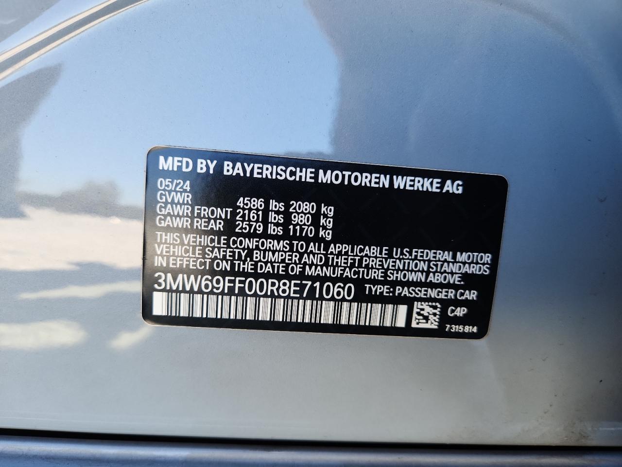 2024 BMW Seria 3 - zdjęcie 12