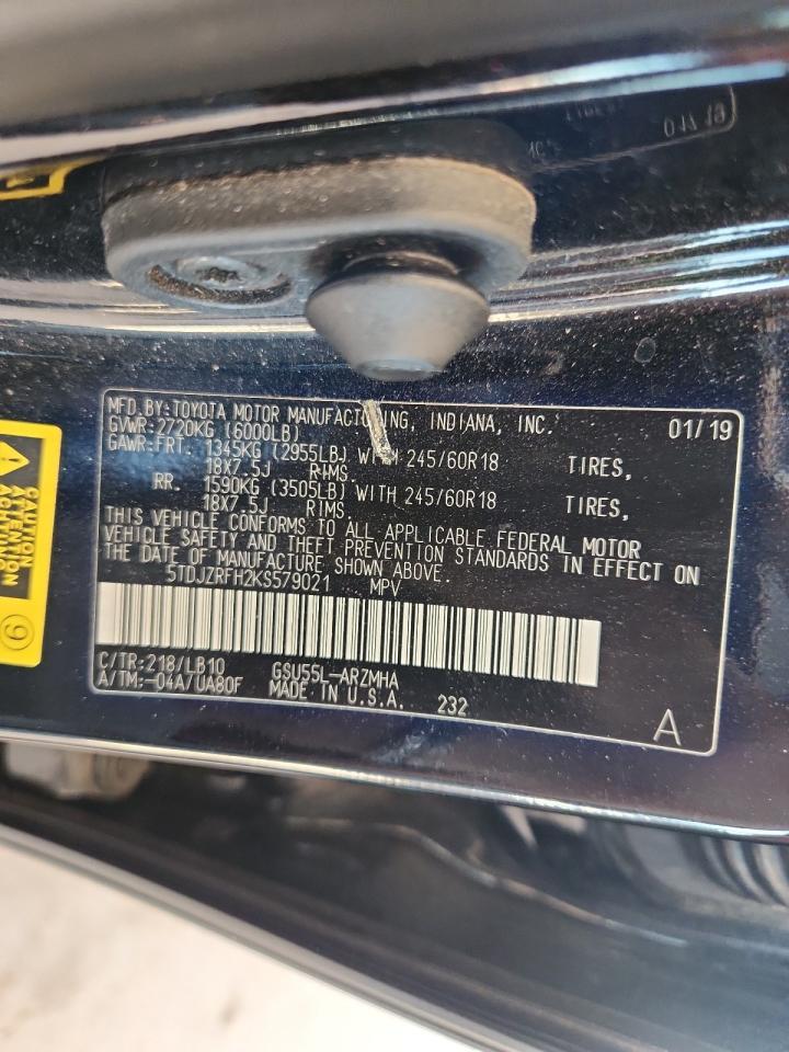 2019 Toyota Highlander - zdjęcie 13