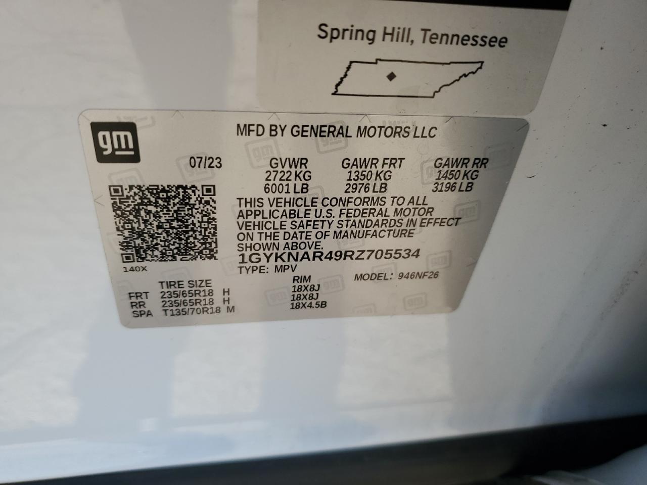 2024 Cadillac XT5 - zdjęcie 13