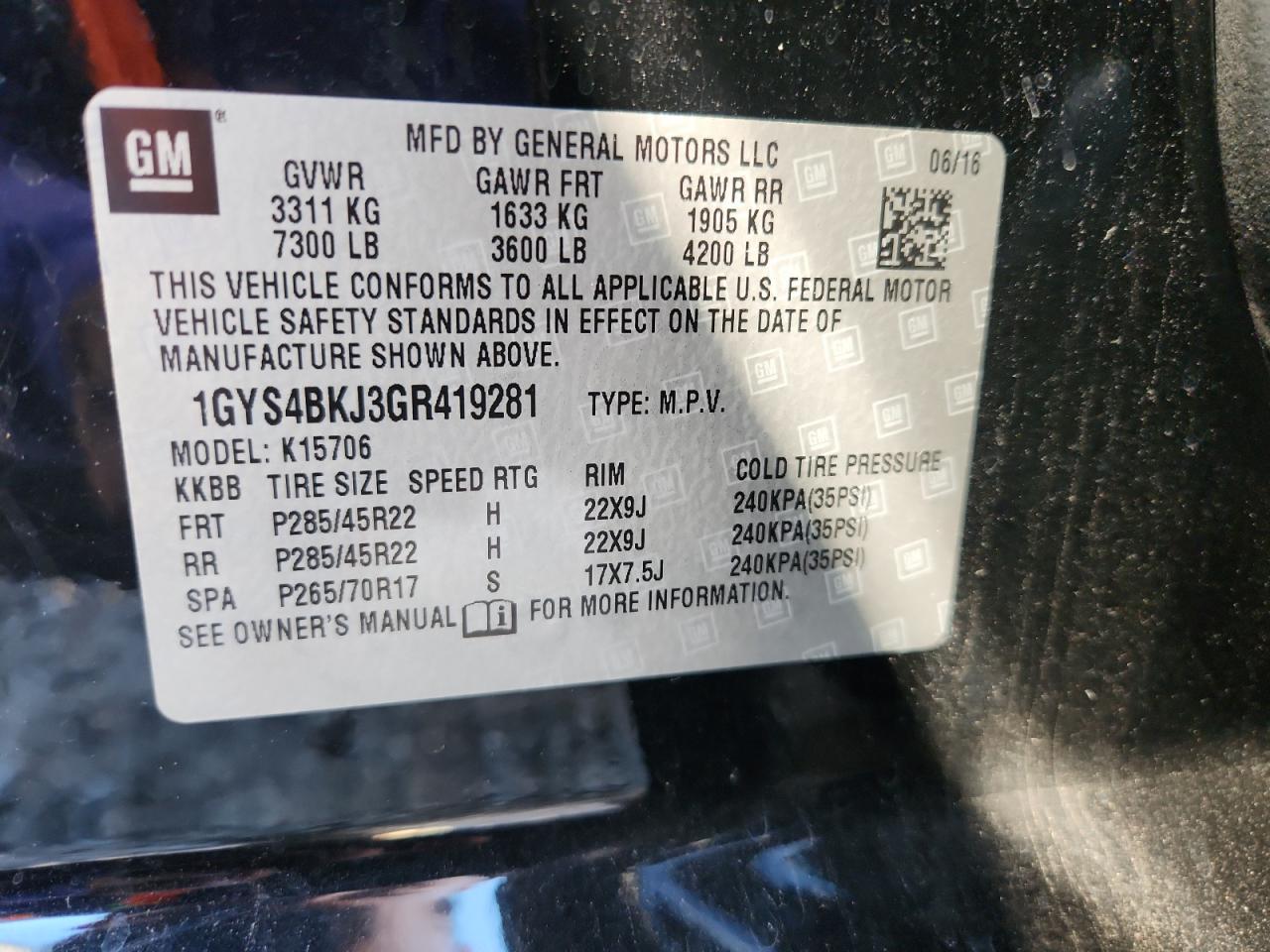 2016 Cadillac Escalade Luxury - zdjęcie 13