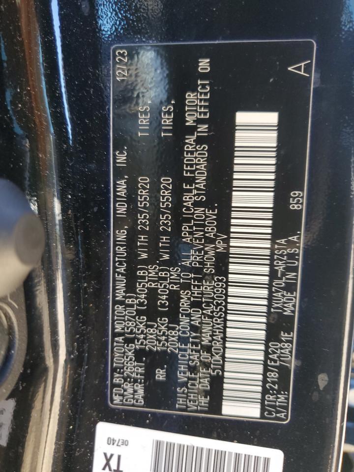 2024 Toyota Highlander Xse - zdjęcie 13