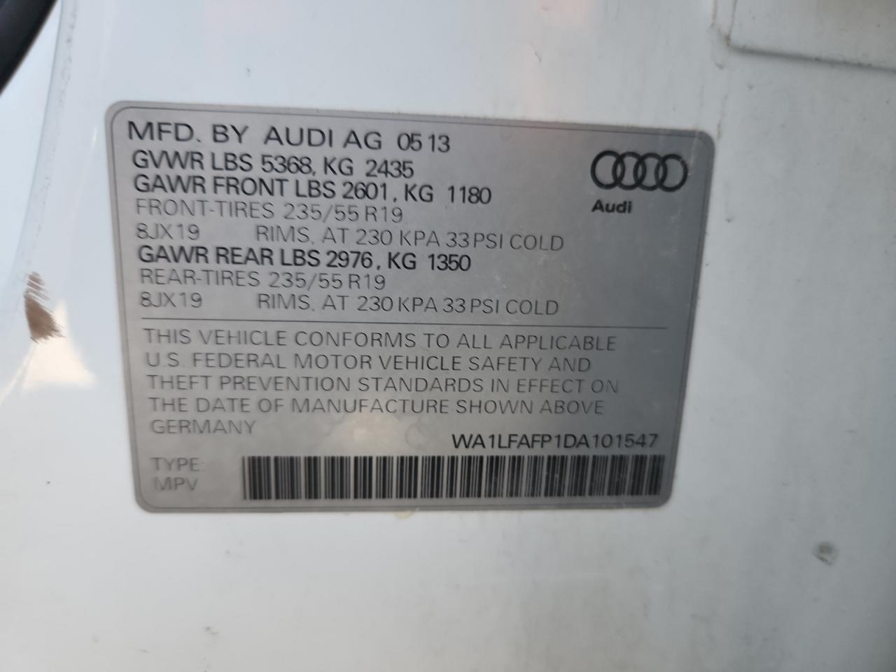 2013 Audi Q5 - zdjęcie 12
