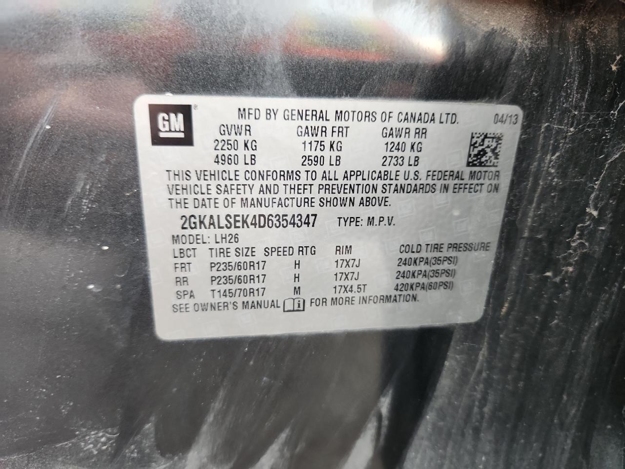 2013 GMC Terrain Sle - zdjęcie 12