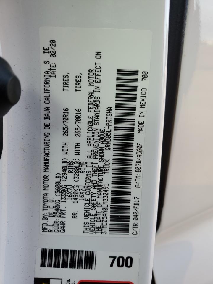 2020 Toyota Tacoma - zdjęcie 12