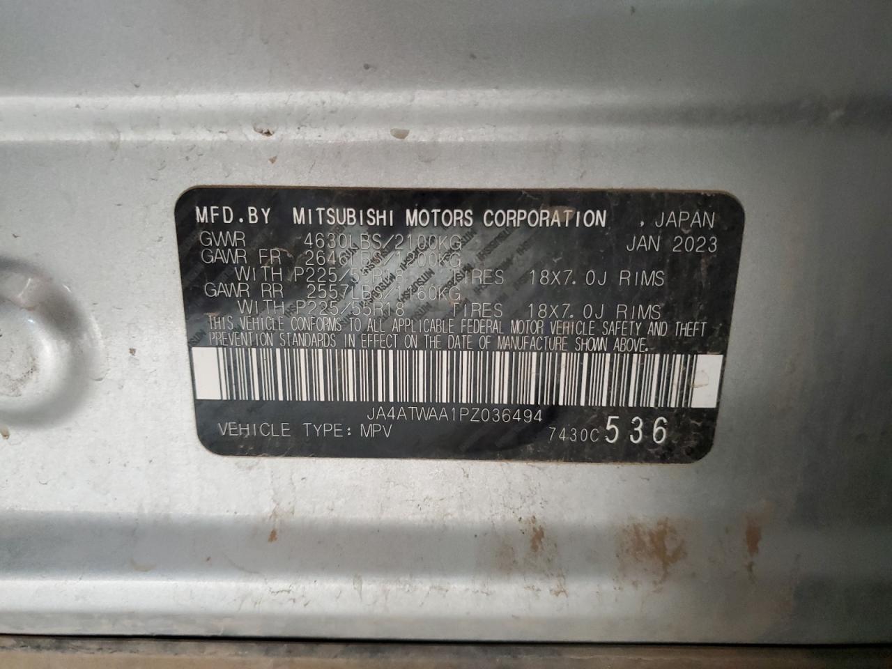 2023 Mitsubishi Eclipse Cross Se - zdjęcie 12