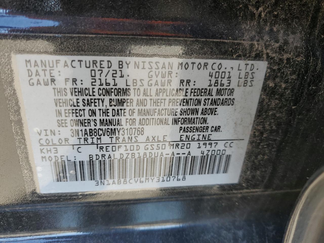 2021 Nissan Sentra Sv - zdjęcie 12