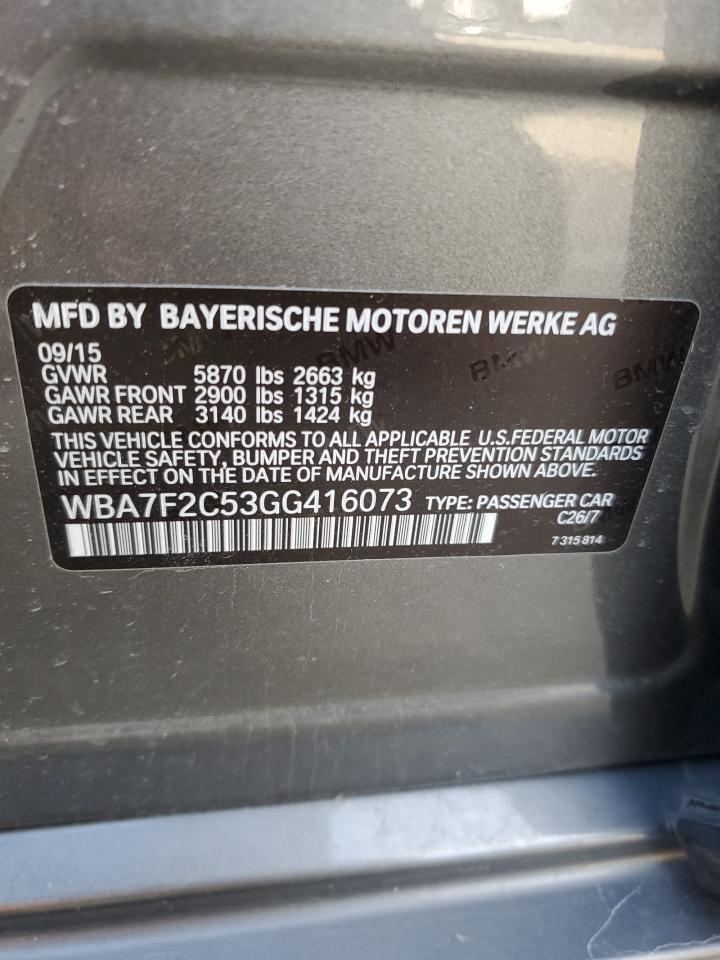2016 BMW 750 Xi - zdjęcie 12