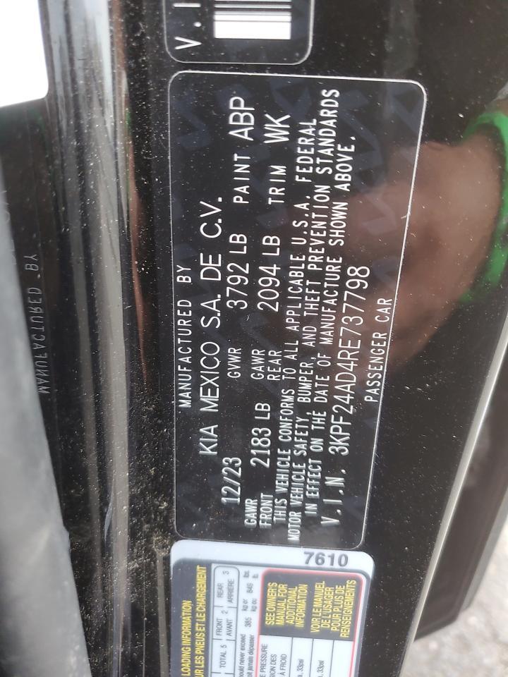 2024 Kia Forte Lx - zdjęcie 12