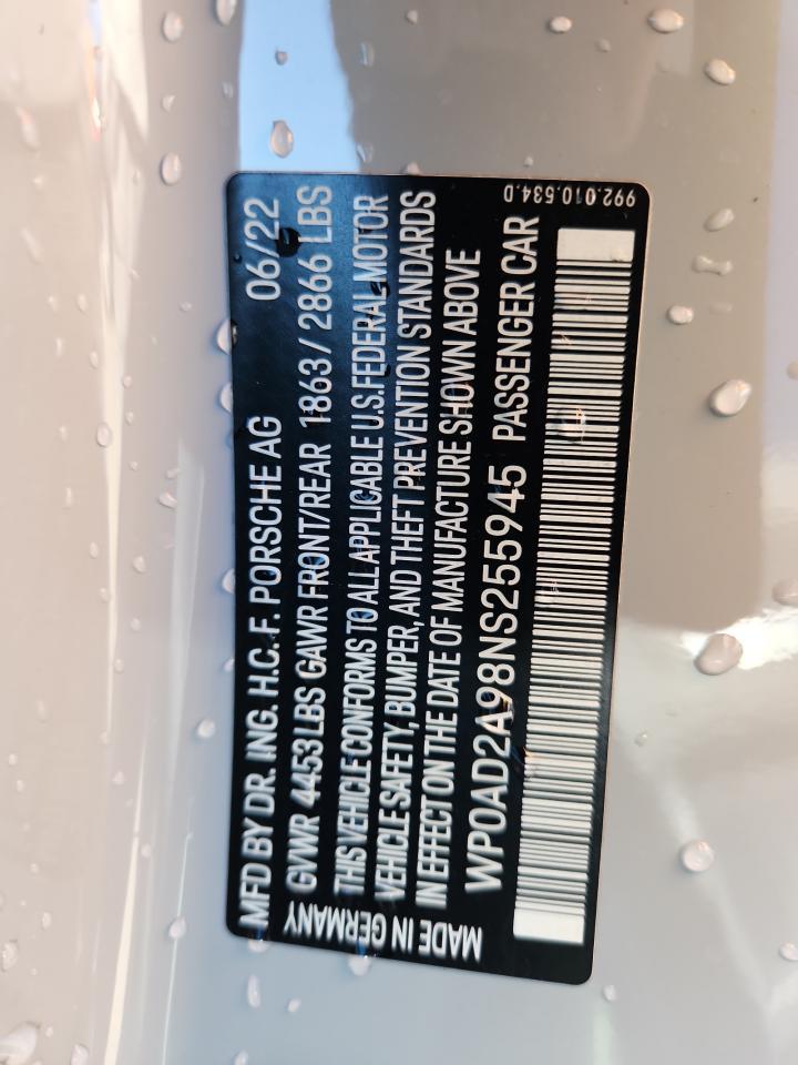 2022 Porsche 911 Turbo - zdjęcie 12