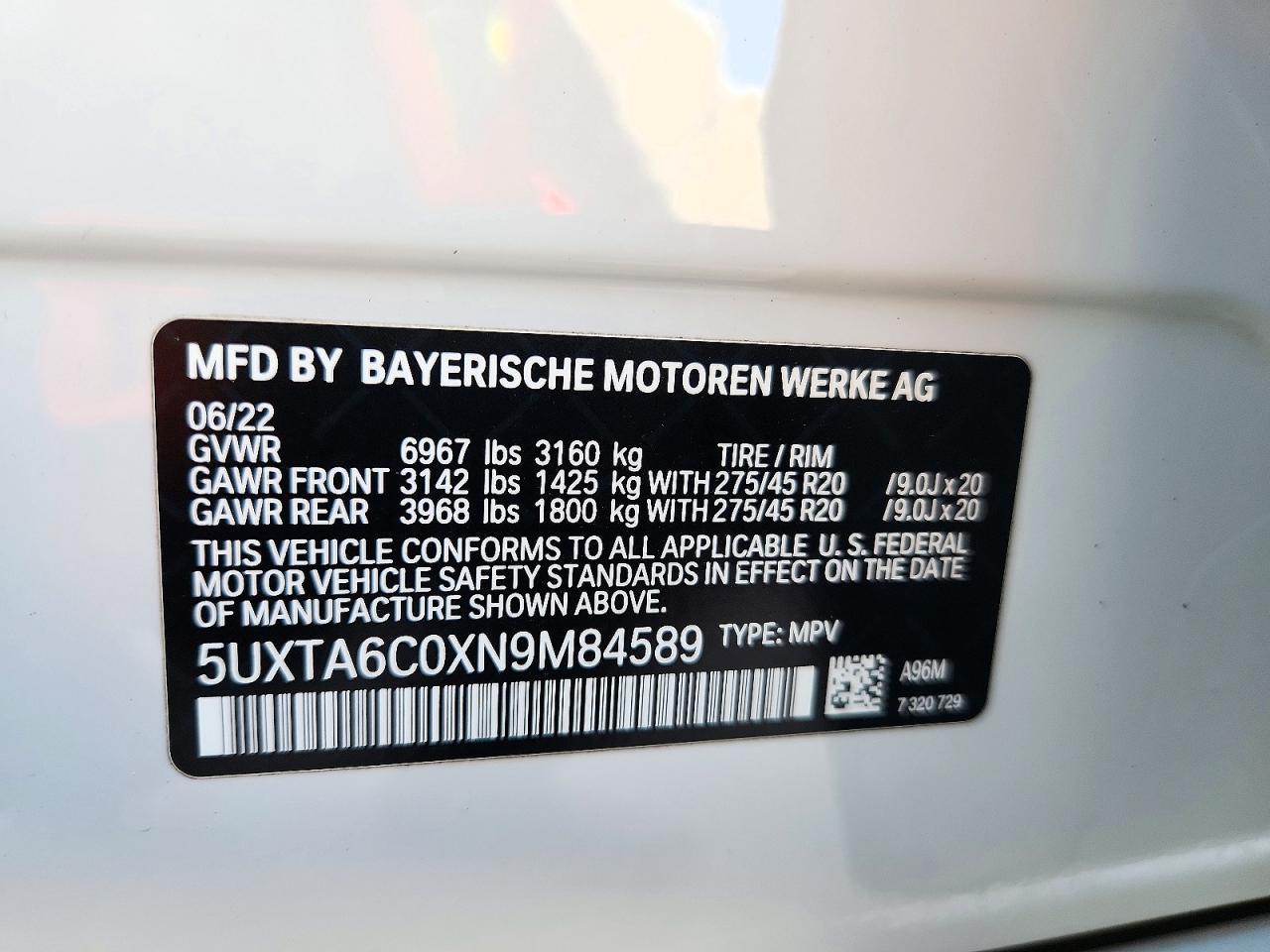 2022 BMW X5 xDrive45E - zdjęcie 13