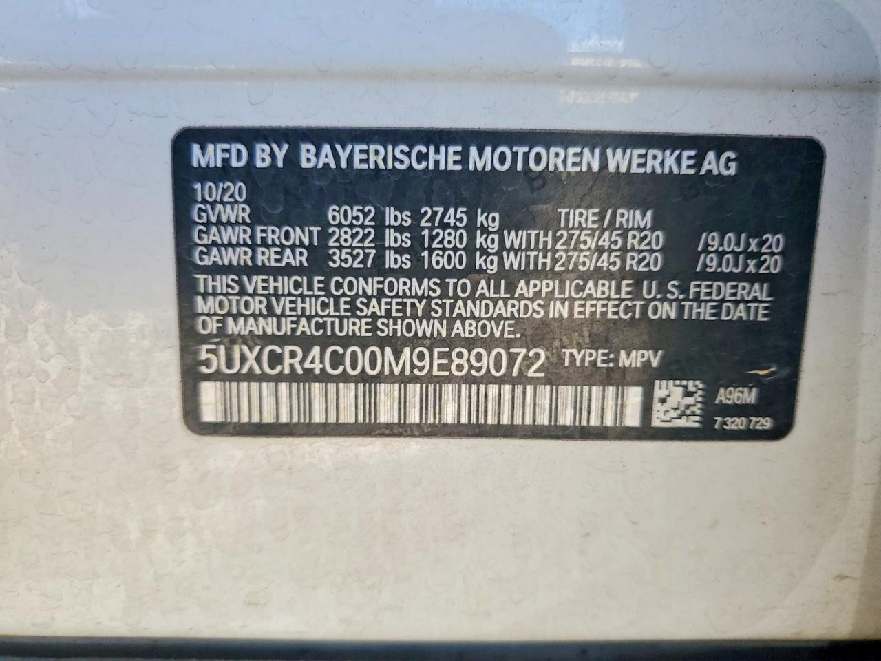 2021 BMW X5 Sdrive 40I - zdjęcie 12