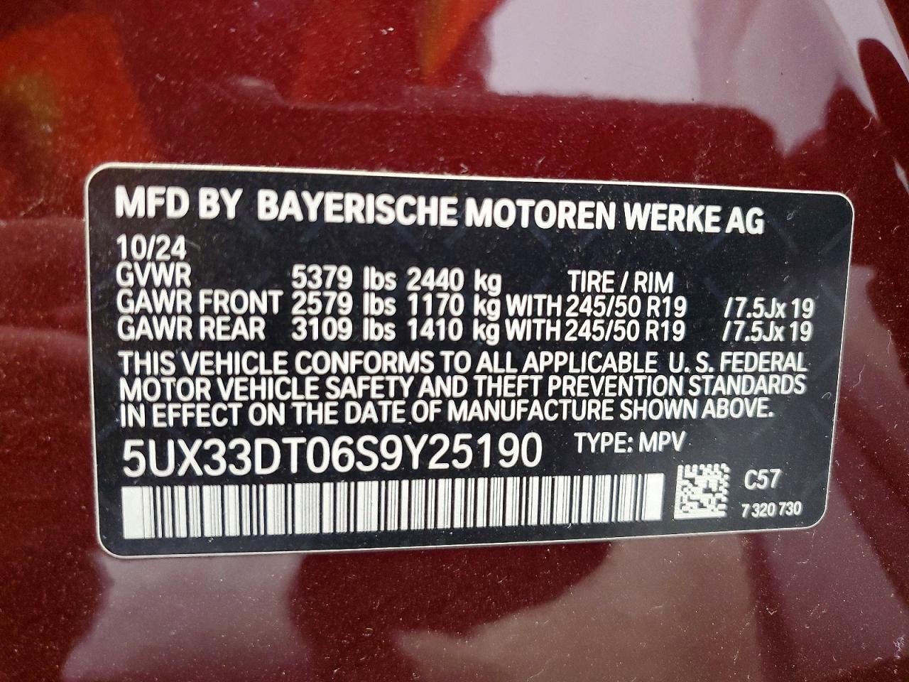 2025 BMW X4 xDrive30I - zdjęcie 13
