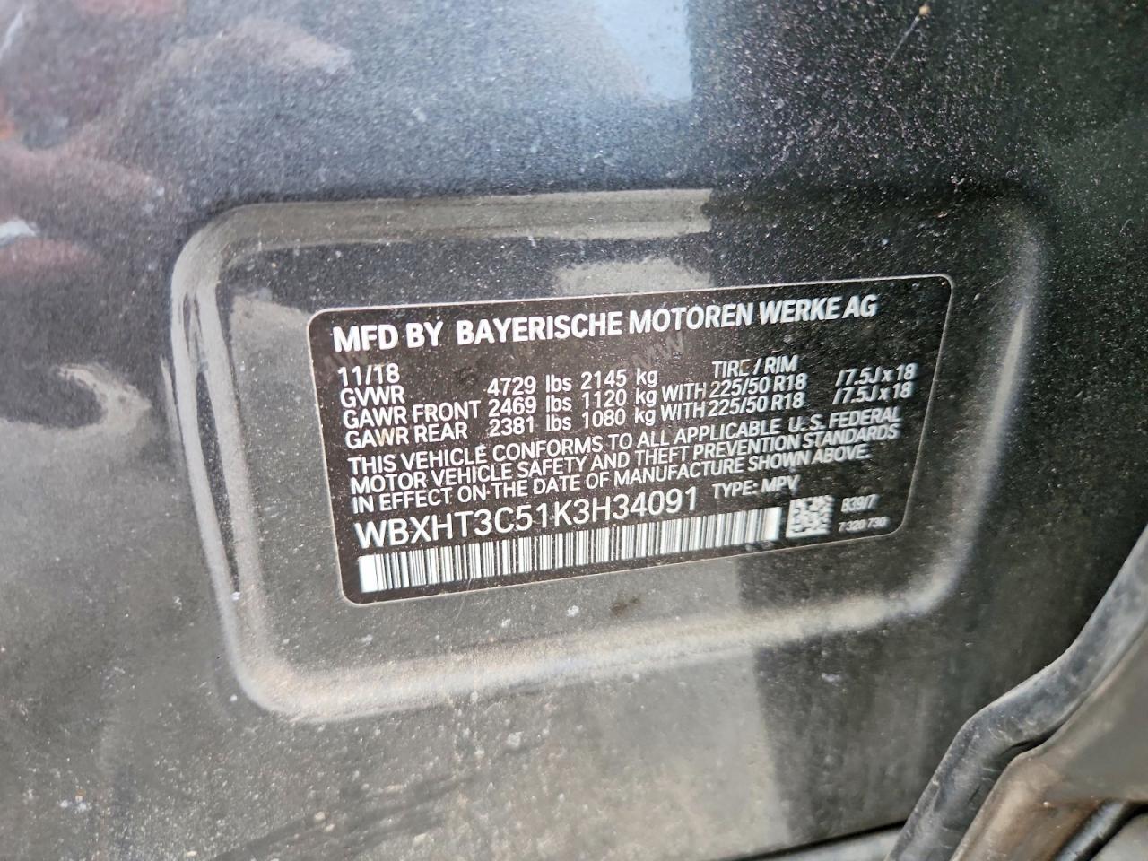 2019 BMW X1 xDrive28I - zdjęcie 14