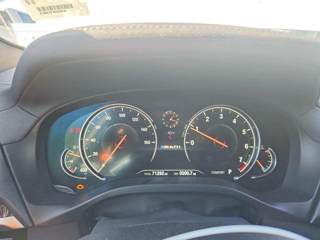 2018 BMW X3 xDrivem40I - zdjęcie 9