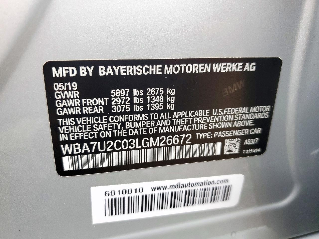 2020 BMW Seria 7 750i - zdjęcie 12