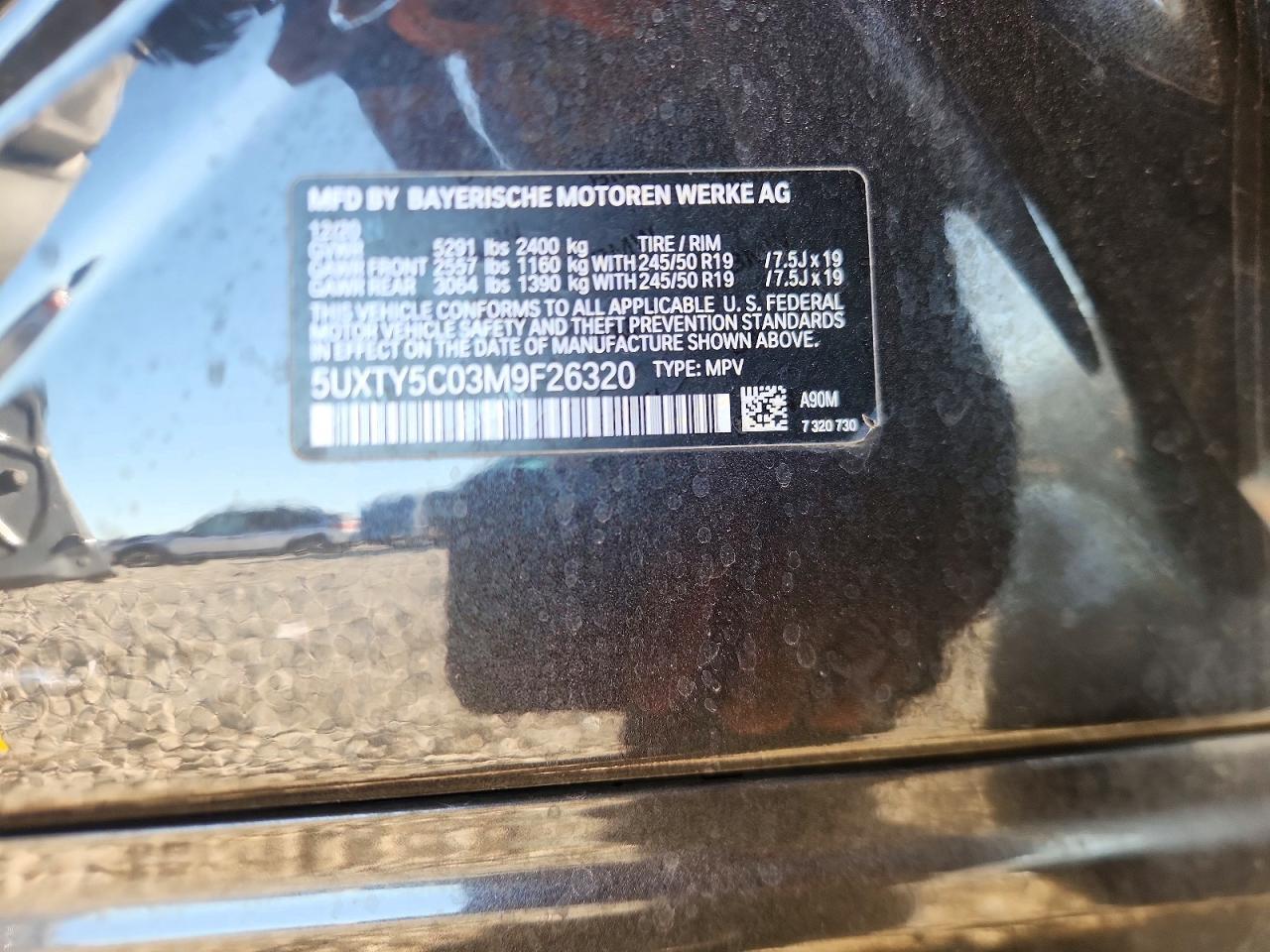 2021 BMW X3 xDrive30I - zdjęcie 13