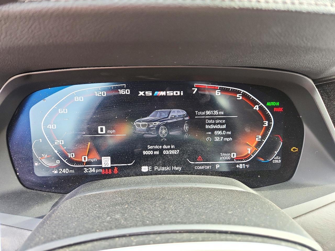 2020 BMW X5 M50I - zdjęcie 9